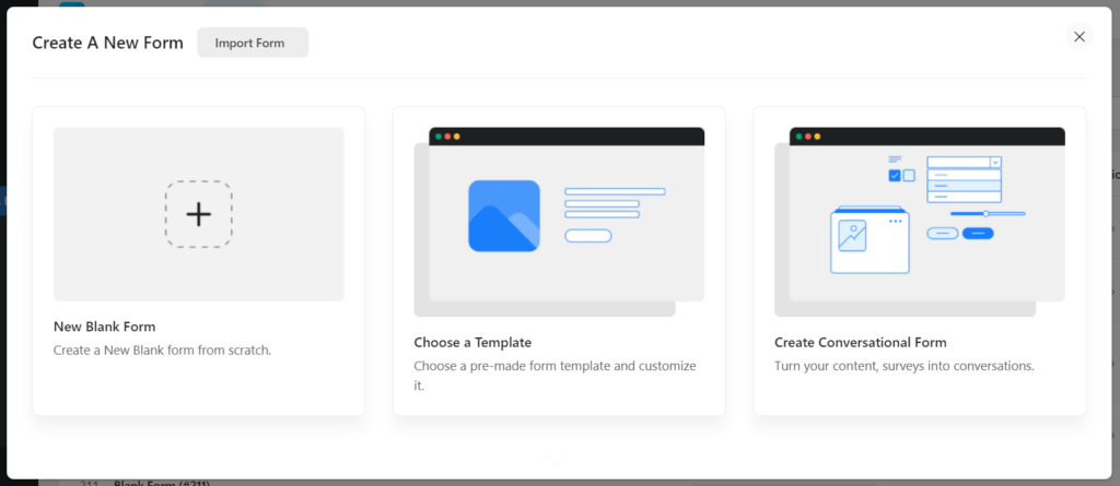 Create a new contact form with fluent forms