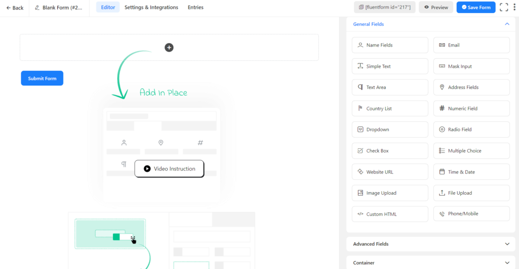 How to create gym membership form with fluent forms