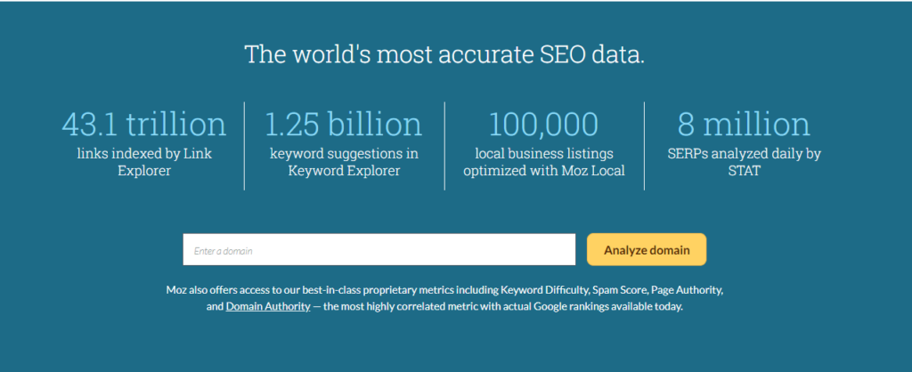 Moz's best lead capture forms