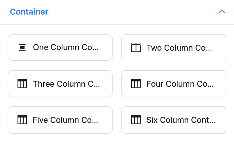 containers, fluent forms