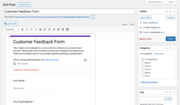 formfacade - embed google forms in your website Images... How to Embed a Google Form on Your Website - Fluent Forms