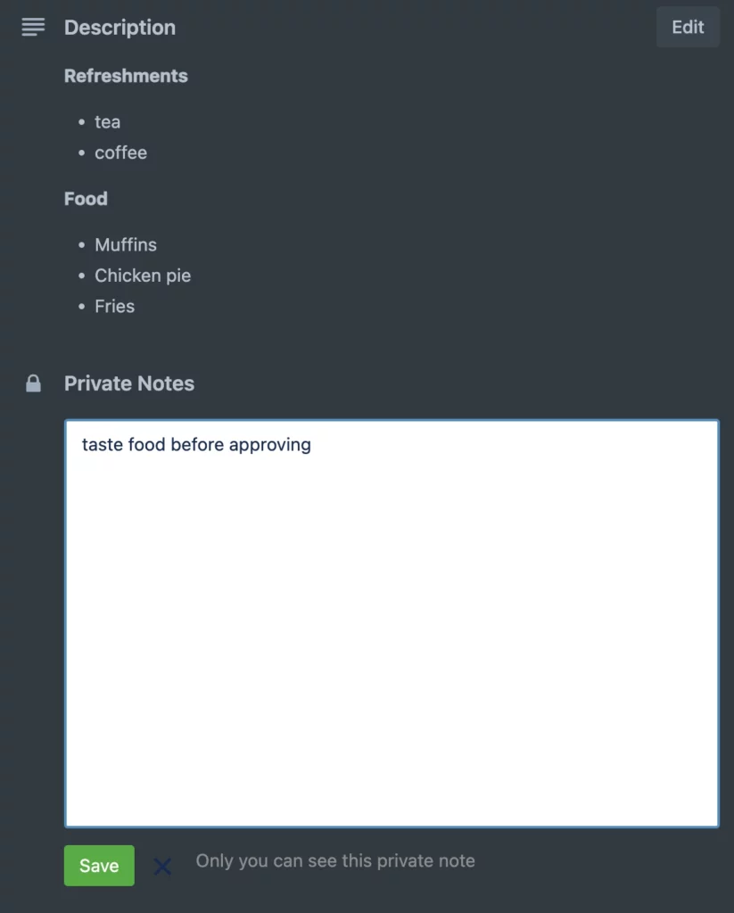 How to add private notes to Trello cards