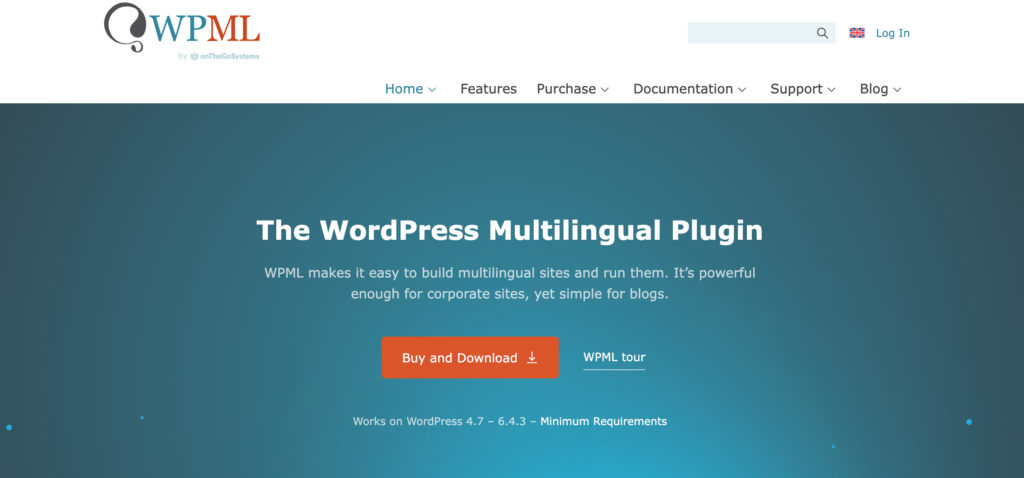 WPML multilingual wordpress plugin