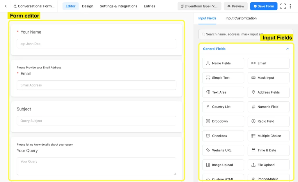 How to Create Conversational Forms in WordPress - Fluent Forms