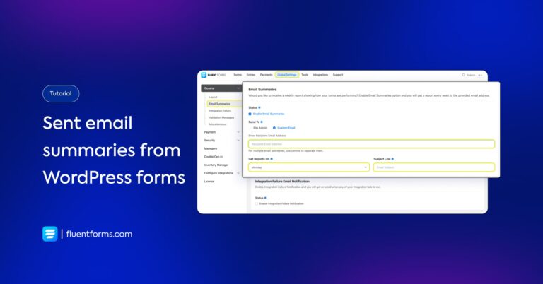 How to Send Email Summaries from WordPress Forms
