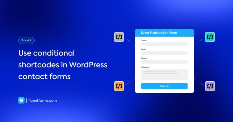 How to Use Conditional Shortcodes in WordPress Contact Forms