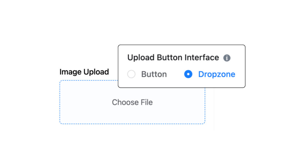 fluent forms image upload