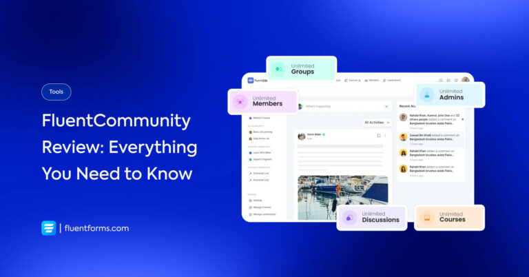 FluentCommunity Review: The Fastest Community & LMS Plugin for WordPress