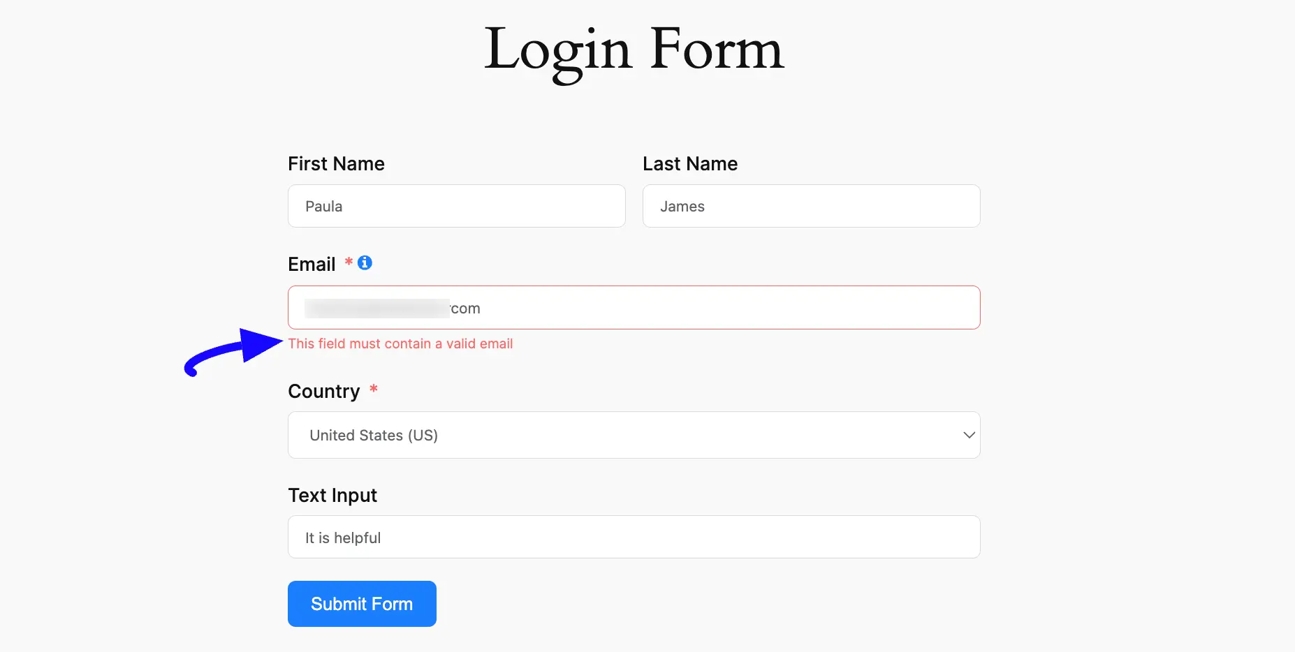 8. preview of error message 46097