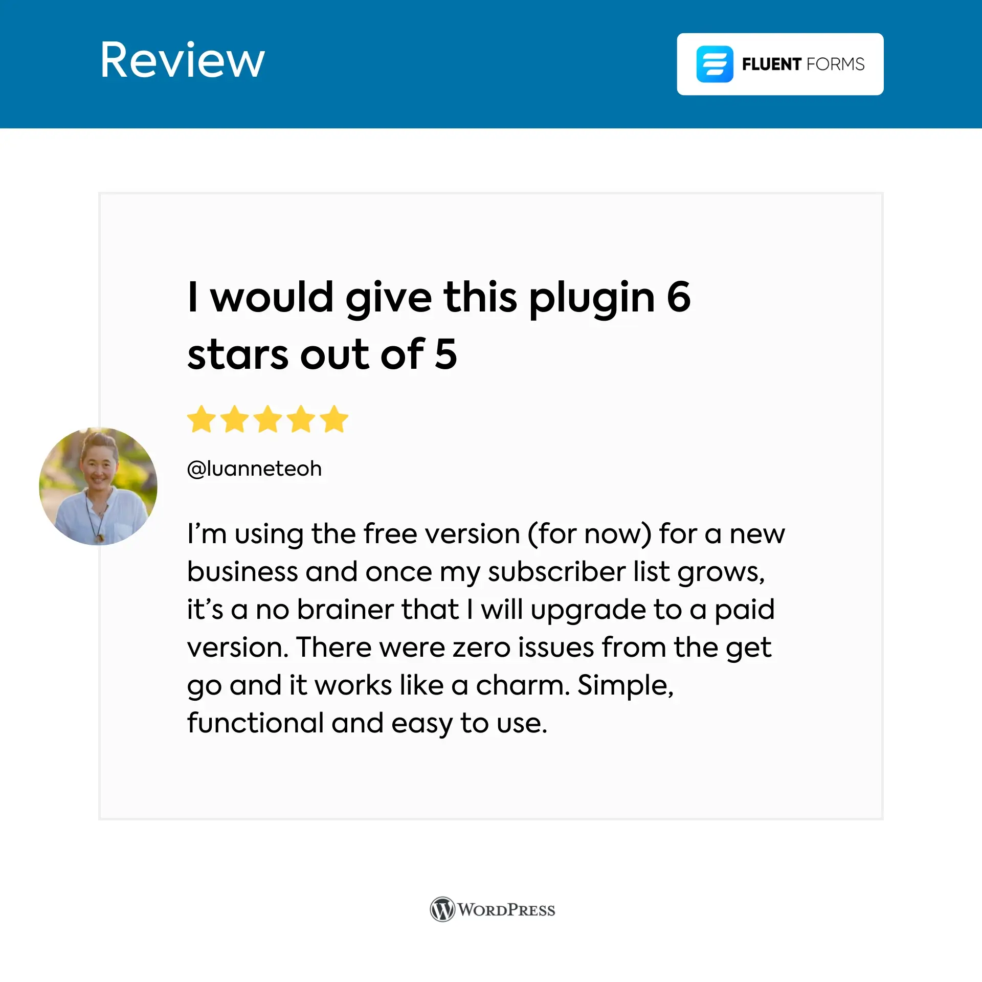 fluent forms user reviews