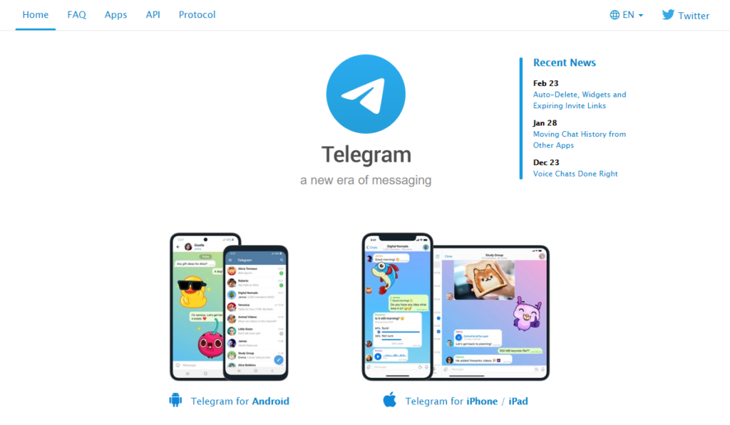 Telegram Messenger Google Chrome 2021 03 15 17 4074