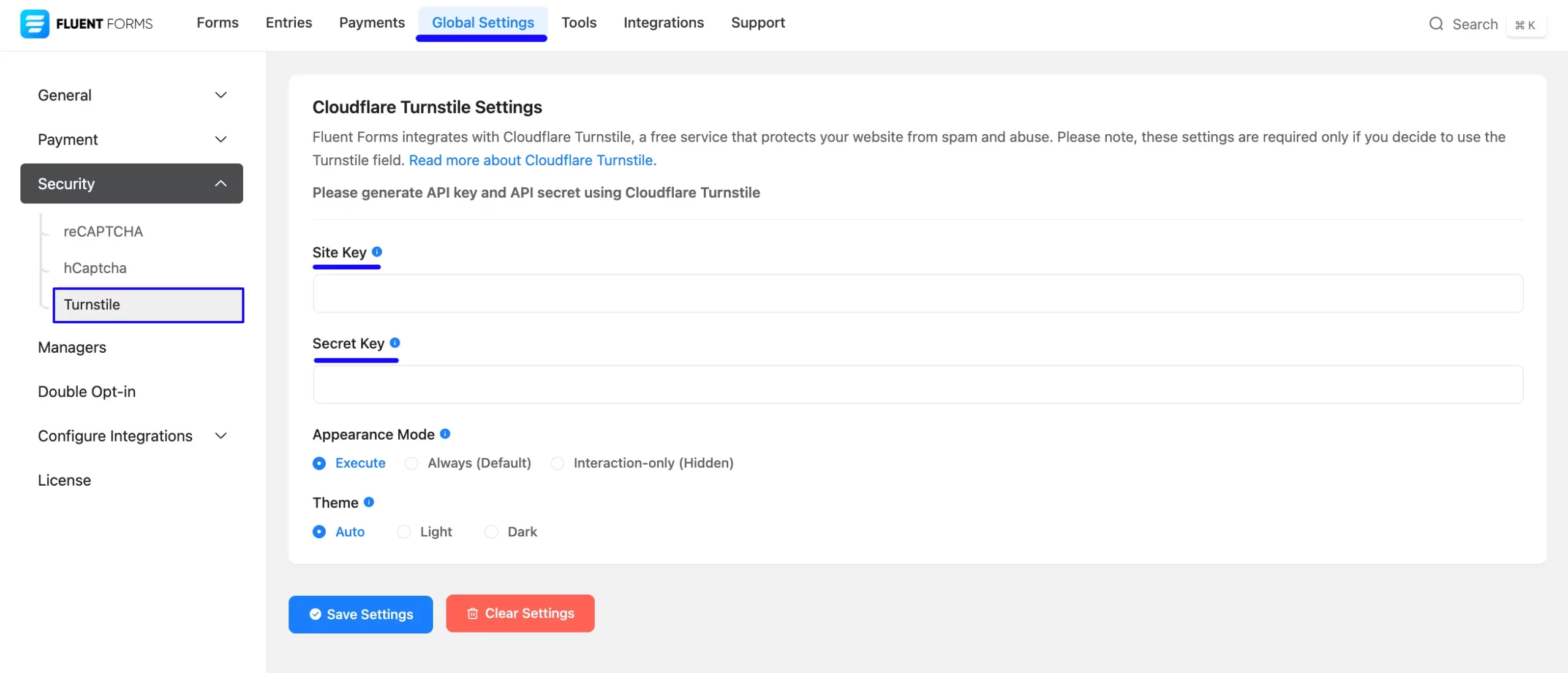 1. Cloudefare Turnstile Settings page scaled 47315