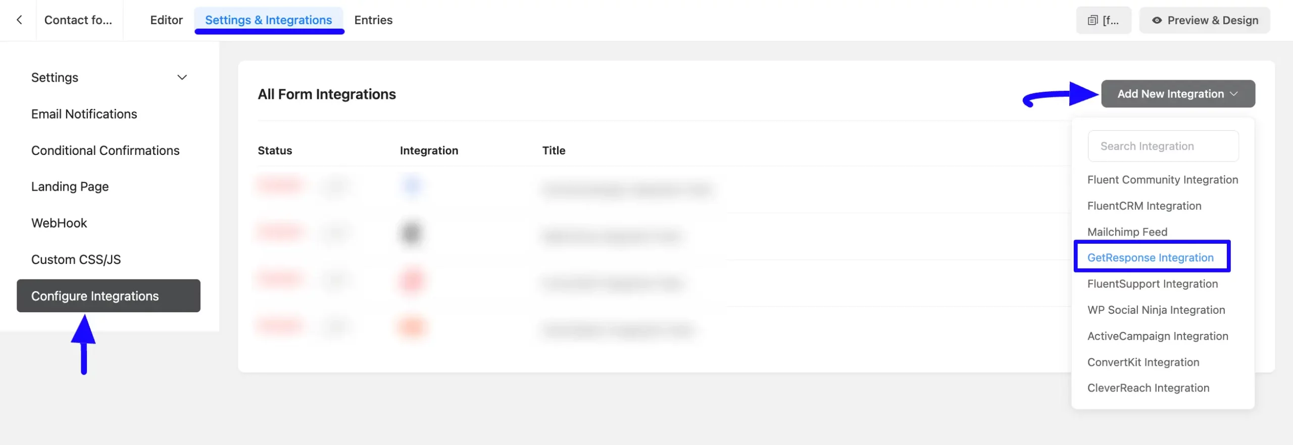 10. Add New Integration button scaled 46584