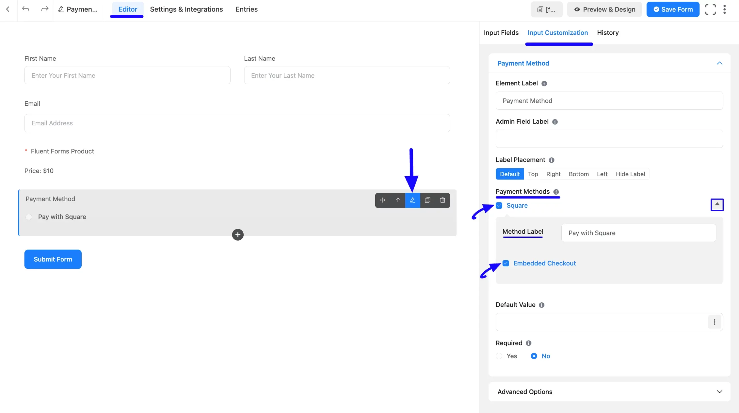 12. set up Payment Method field scaled 47753