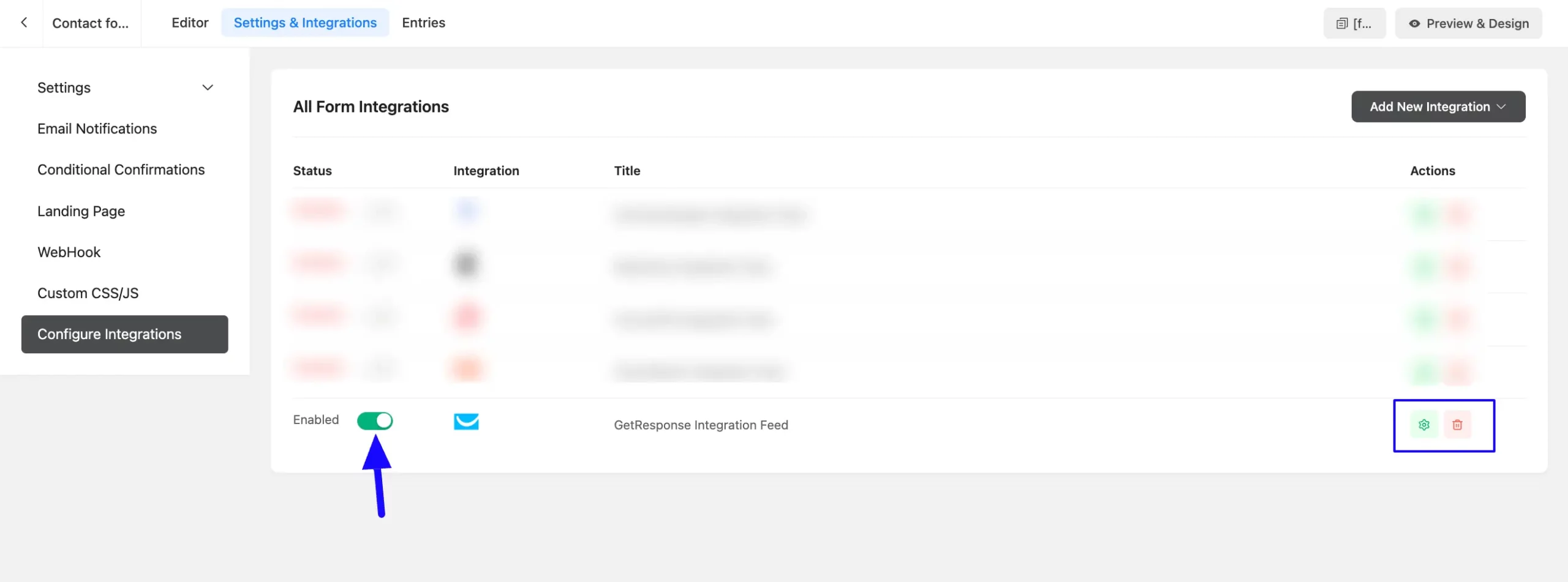 13. Added New GetResponse Integration Feed scaled 46584