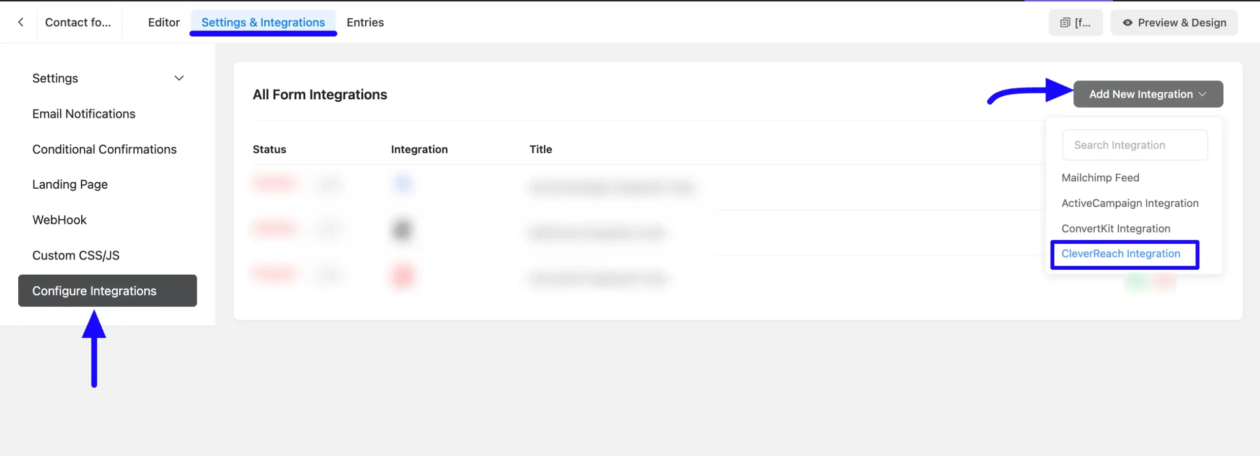 14. Add New Integration button scaled 46463