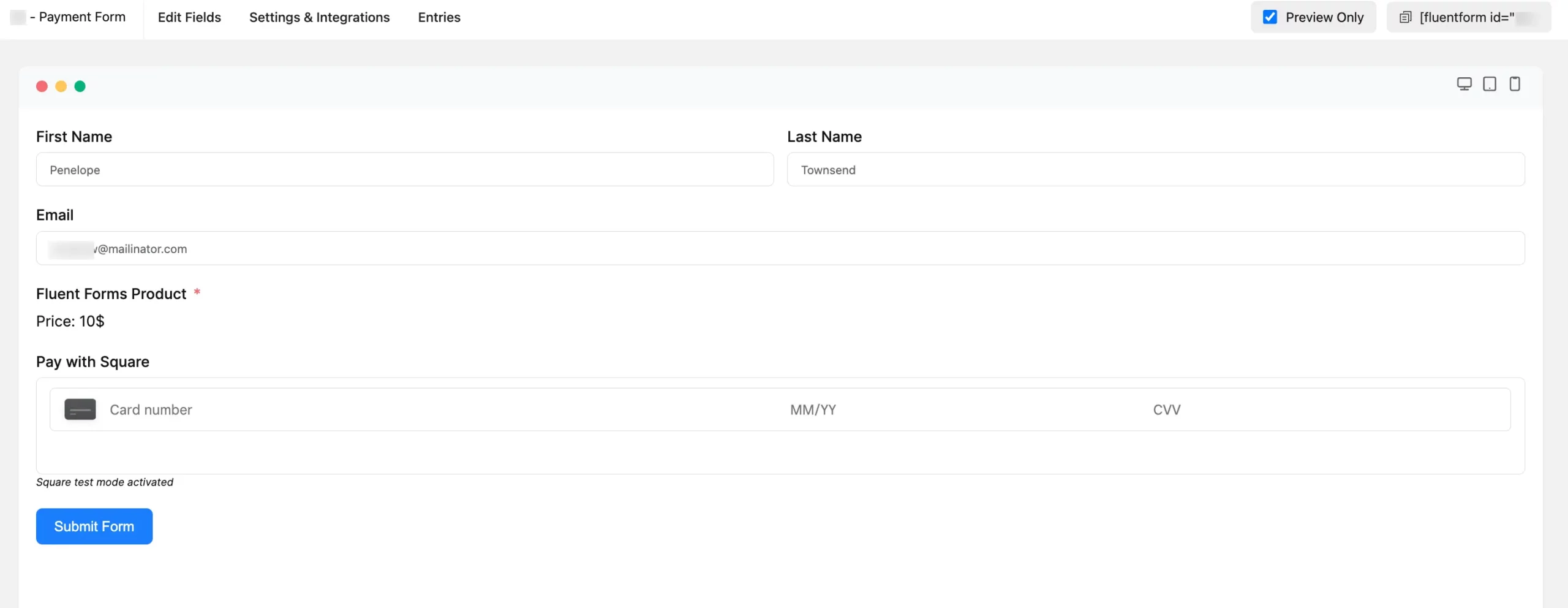 14. Added Square form preview scaled 47753