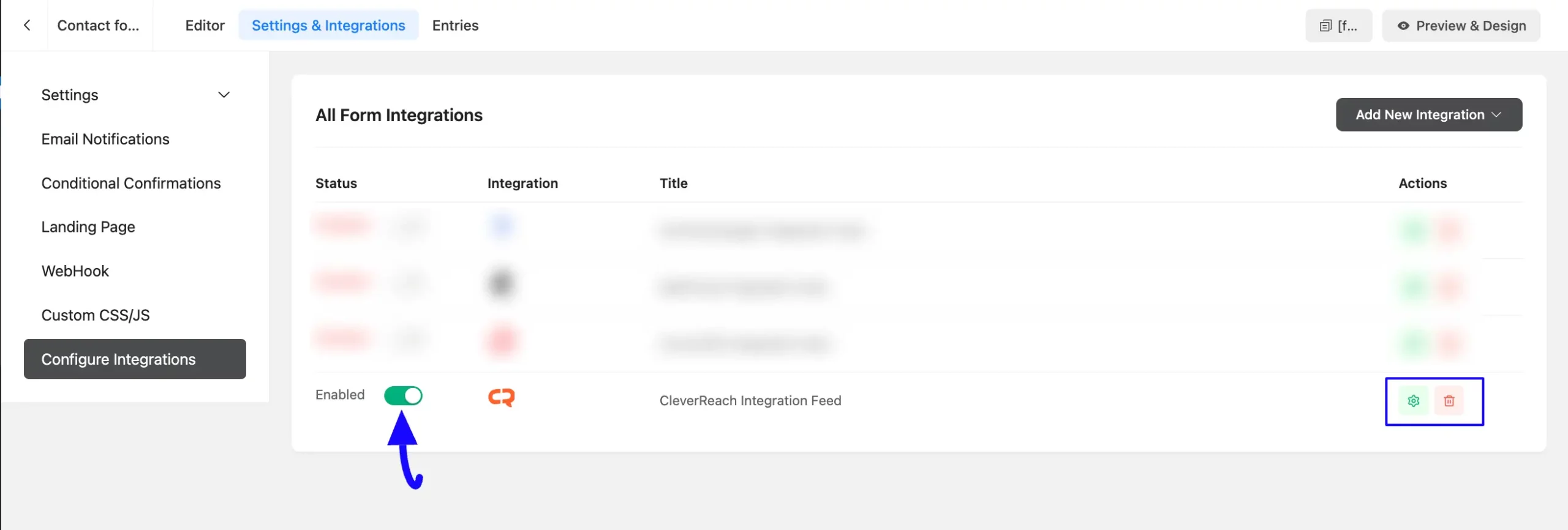17. Added CleverRech Integration Feed scaled 46463