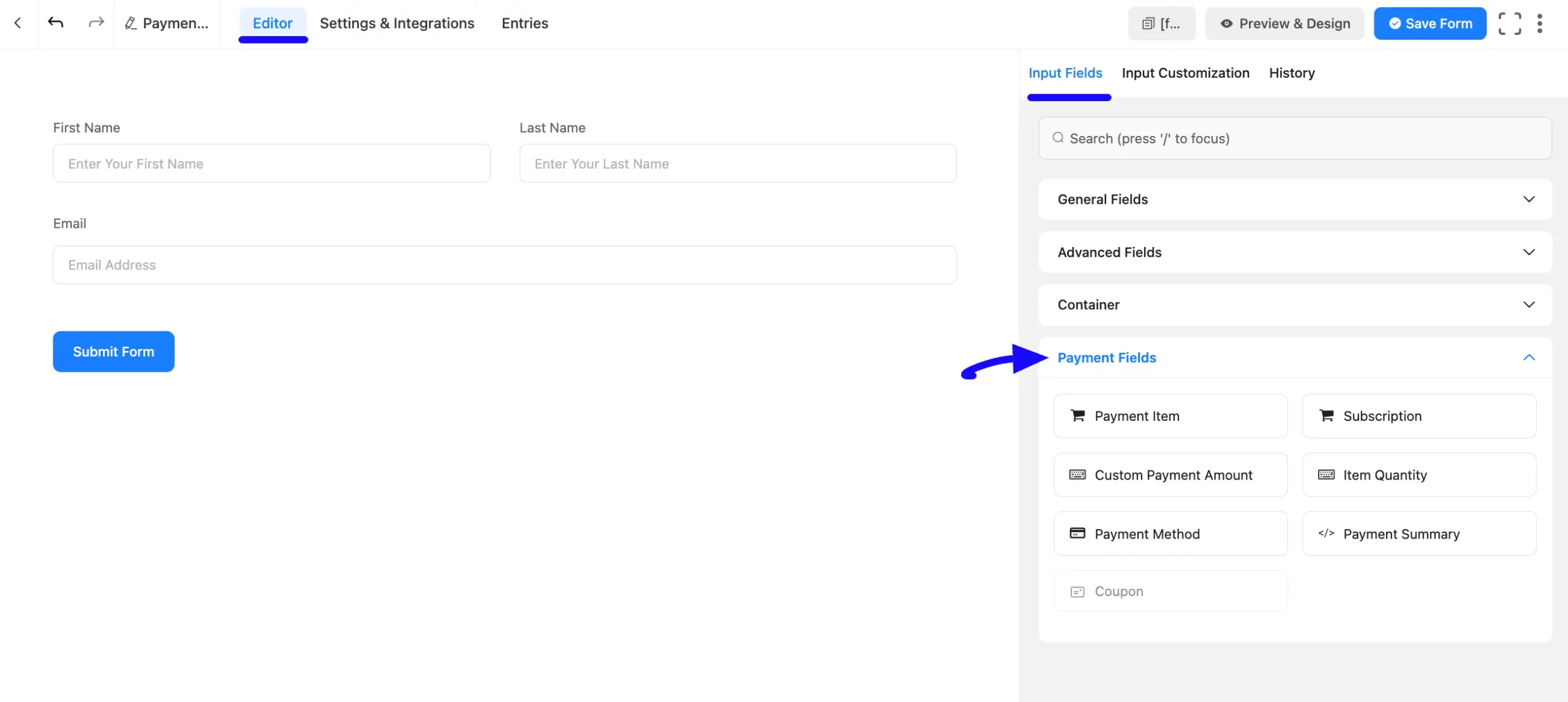 2. Payment Fields scaled 48171
