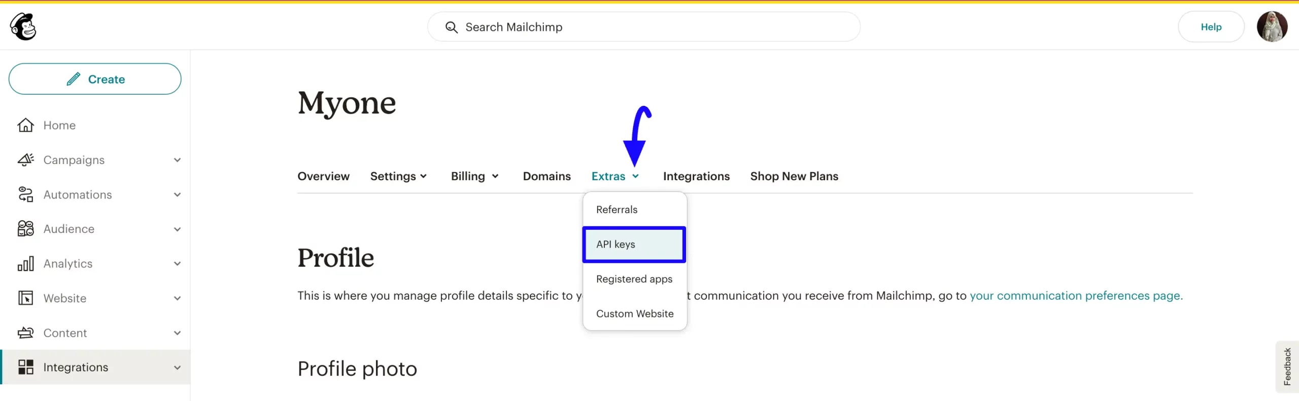 4. Extras API Key button scaled 46625