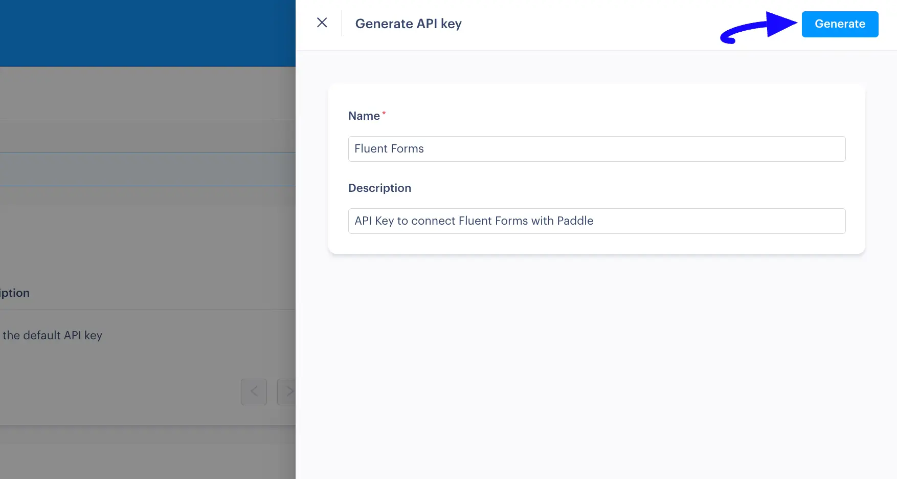 4. Generate button 1 48167