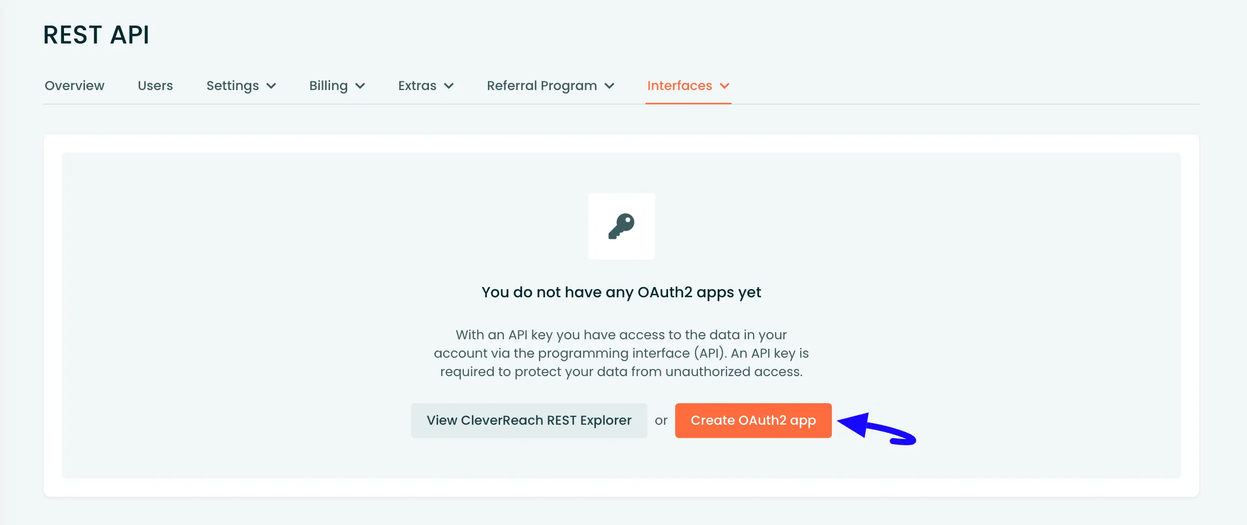 5. Create Oath2 App 46463