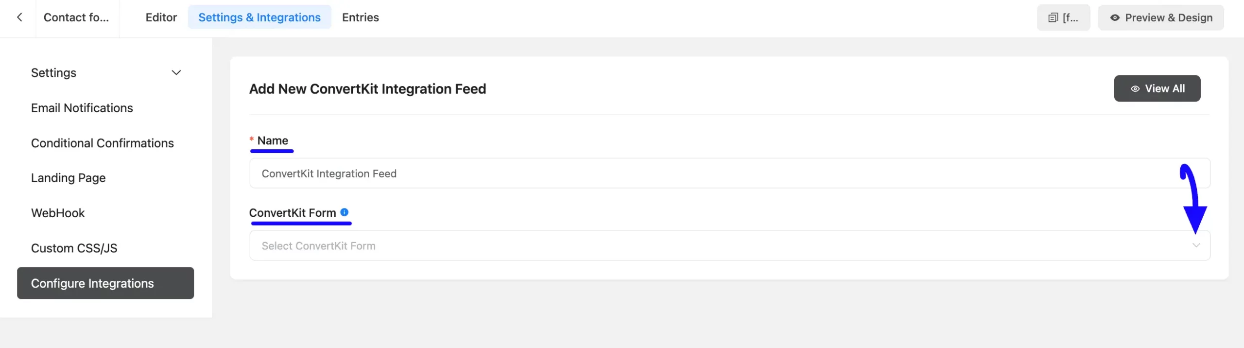 8. ConvertKit Form dropdown scaled 46570