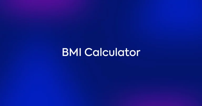 BMI Calculator 46886