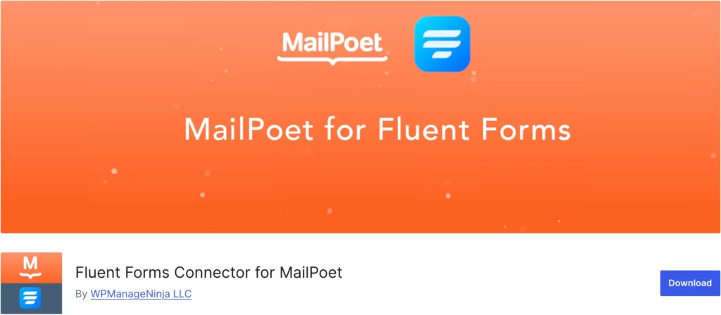 Fluent Forms Connector for Mailpoet