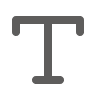 Simple Text Icon 42582