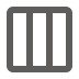 Three Column Container Icon 42582
