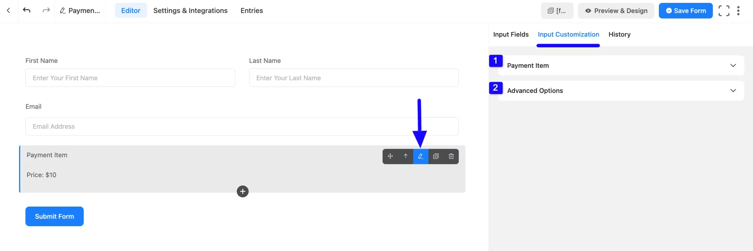 3. Input Customization tab 1 scaled 48582