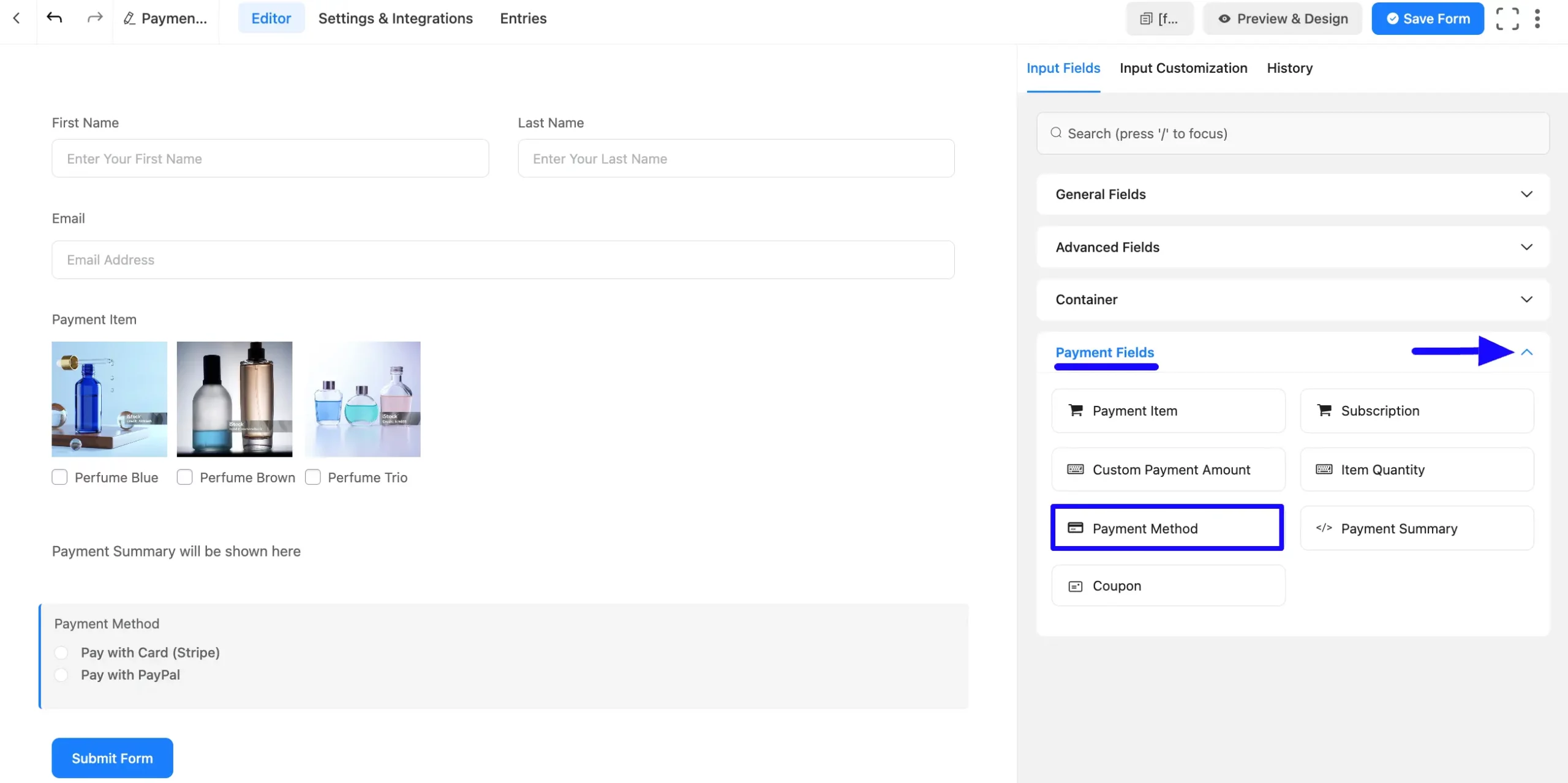 6. Add Payment Method field scaled 48585