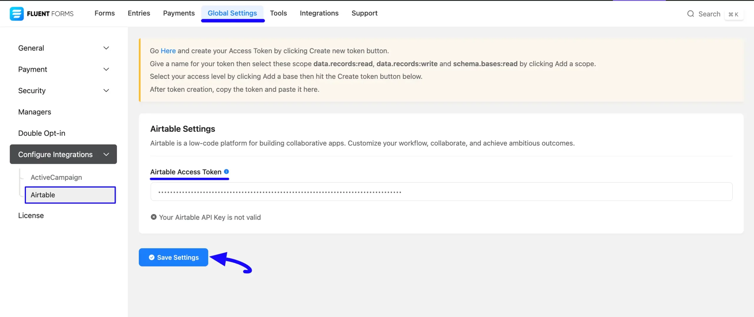 7. Paste Access Token scaled 48177