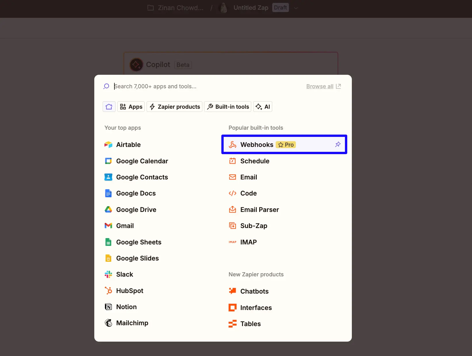 7. Webhook option 48175