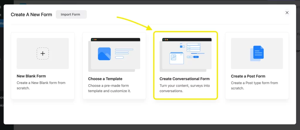 Create conversational WordPress Forms with Fluent Forms