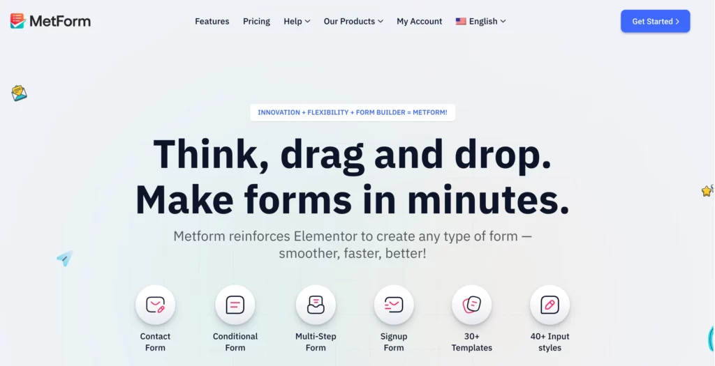 MetForm, wordpress