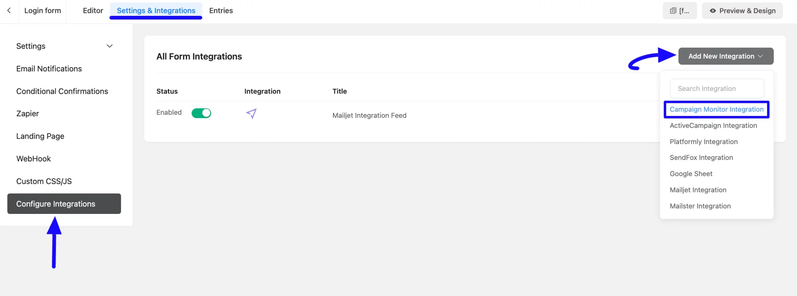 11. Add new integration dropdown scaled 50955