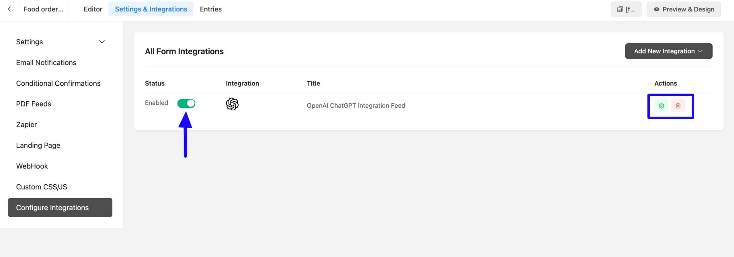 12. Added OpenAI ChatGPT Integraton Feed scaled 50336