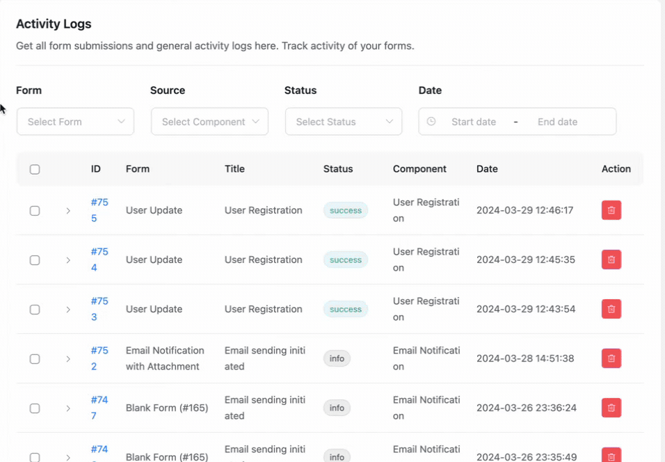 6. Four filter dropdowns Drift video 50736