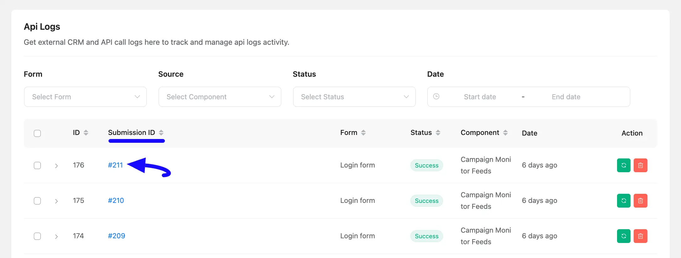 8. Detail API Log check 50737
