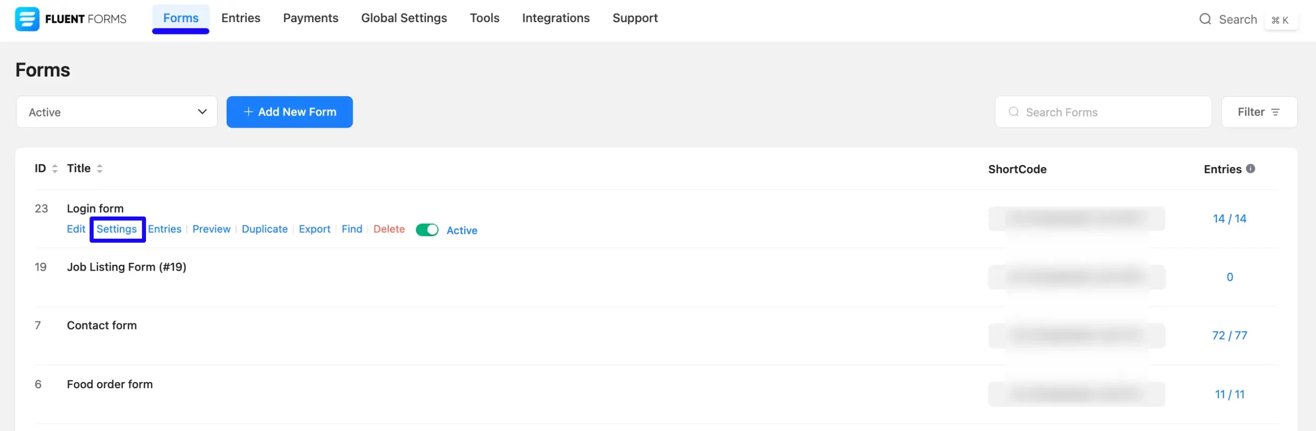 8. Open desired Form Settings scaled 50300