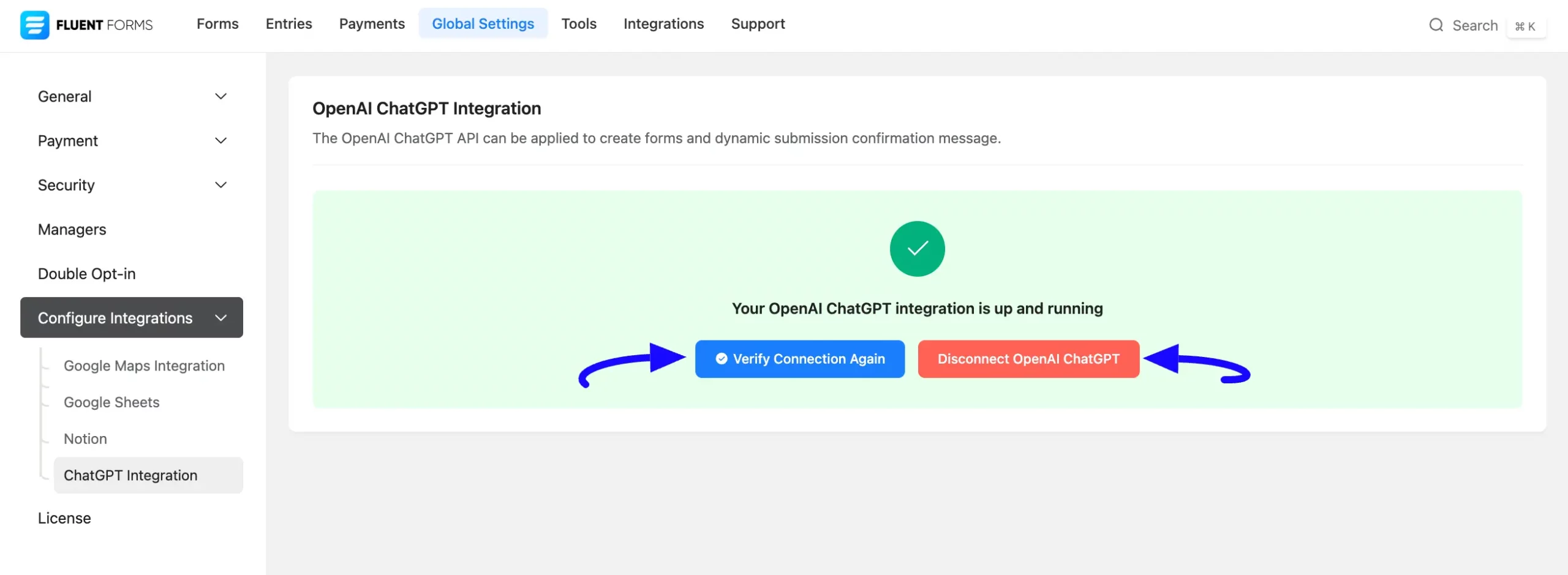 8. Verify or Disconnect chatgpt connection scaled 50336