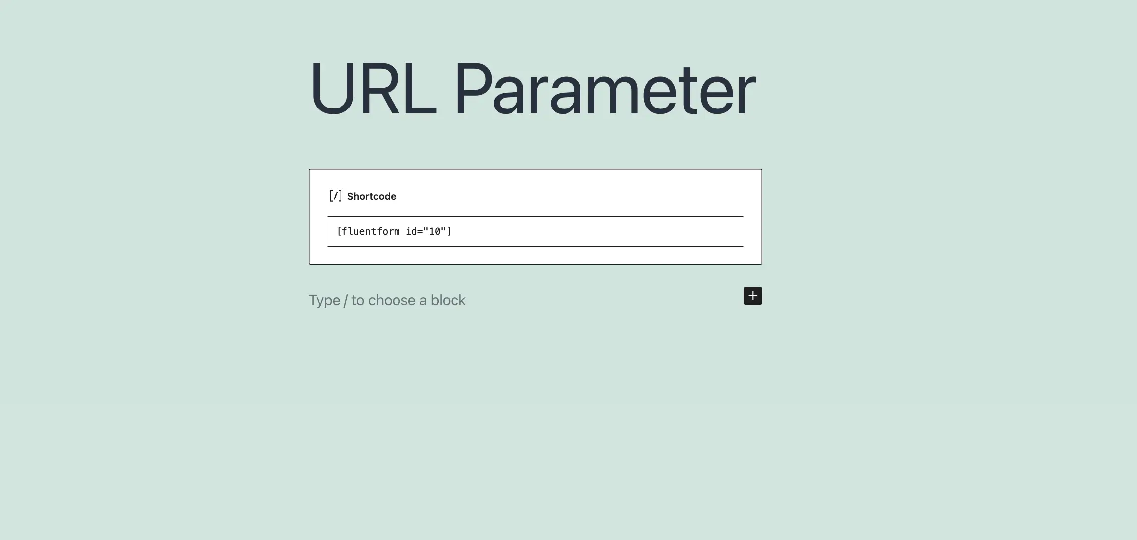 table of parameter 51877