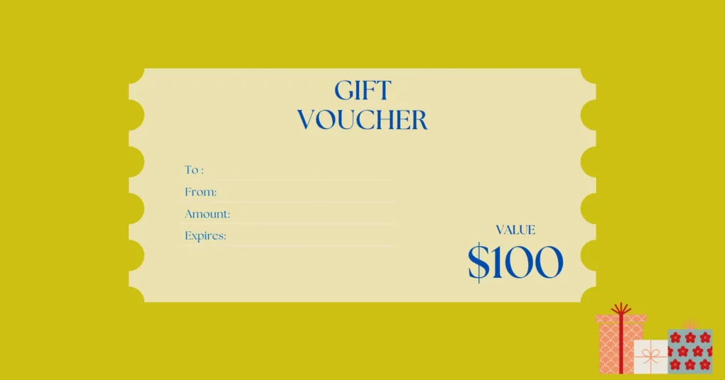 Gift Voucher Example 52825