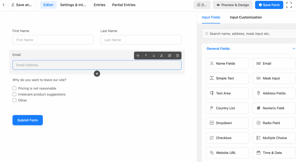 How to save progress and submit a form later.