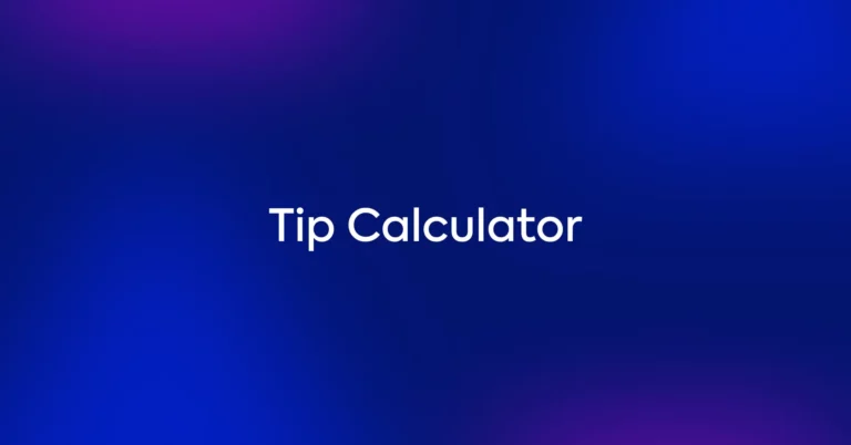 Tip Calculator thumb
