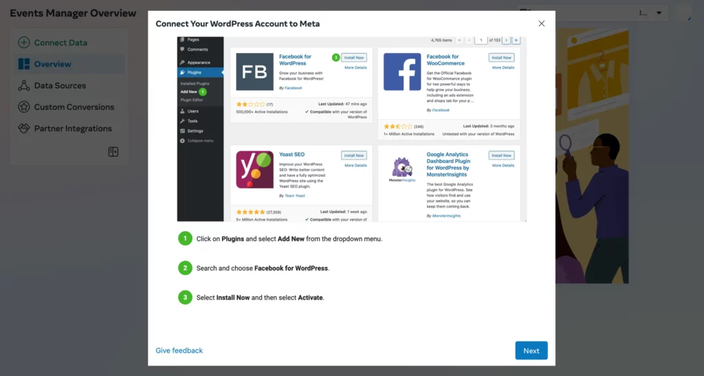 Steps to add the Pixel to your site