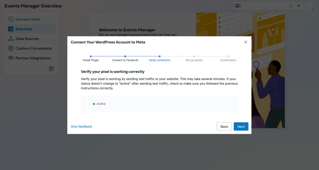 Verifying if Pixel is working