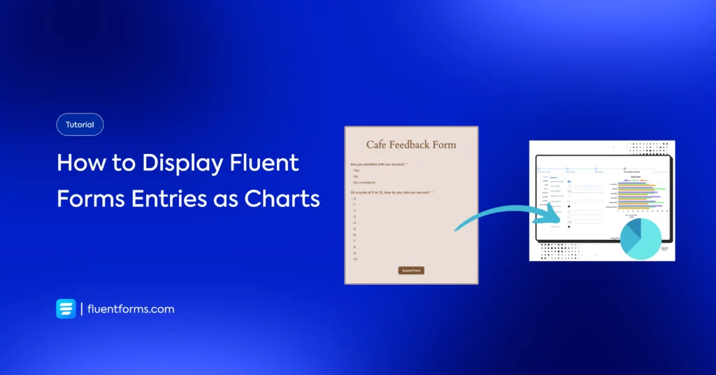 Display Forms Entries as charts- Fluent Forms & Ninja Charts